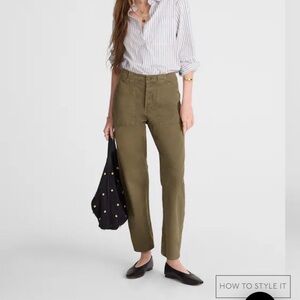 Madewell Cargo Pants in Olive